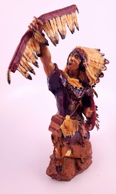 JIM PONTER PAINTED PEWTER