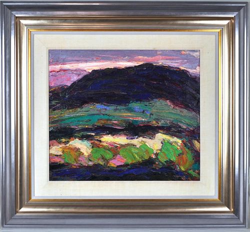 JIM RABBY, O/C "BLACK MESA WITH