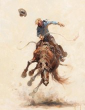 JIM REY, A RANK BRONCJim Rey,