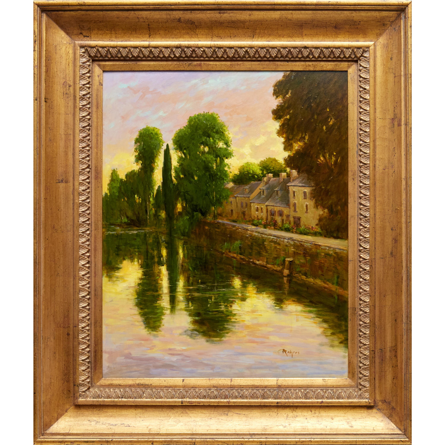 JIM RODGERS, OIL ON BOARD Jim