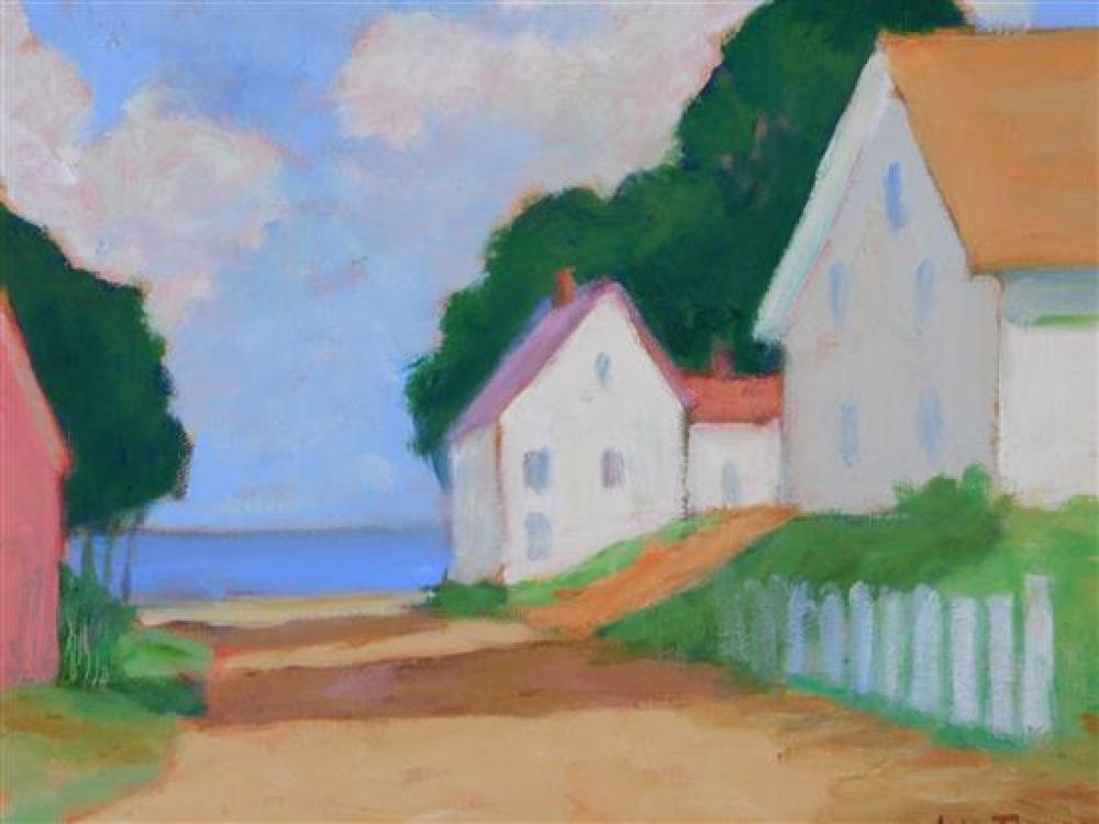 JIM TIMMINS, FRAMED OIL ON
