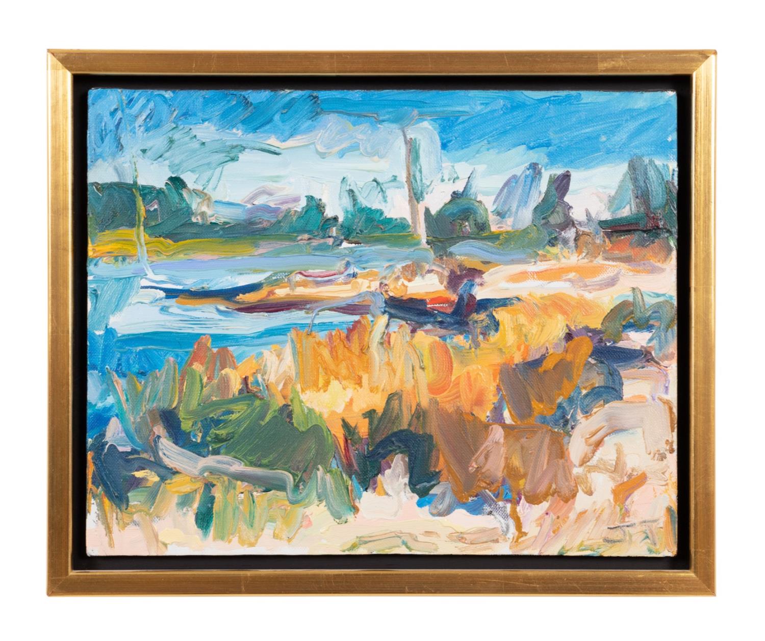 JIM TOUCHTON 'SUMMERS END' 1986 OIL