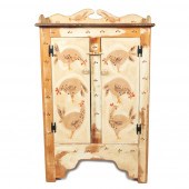 JIM WAGNER, PAINTED CHEST WITH