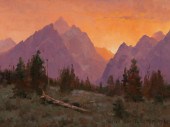 JIM WILCOX, (B. 1941), "SKIES