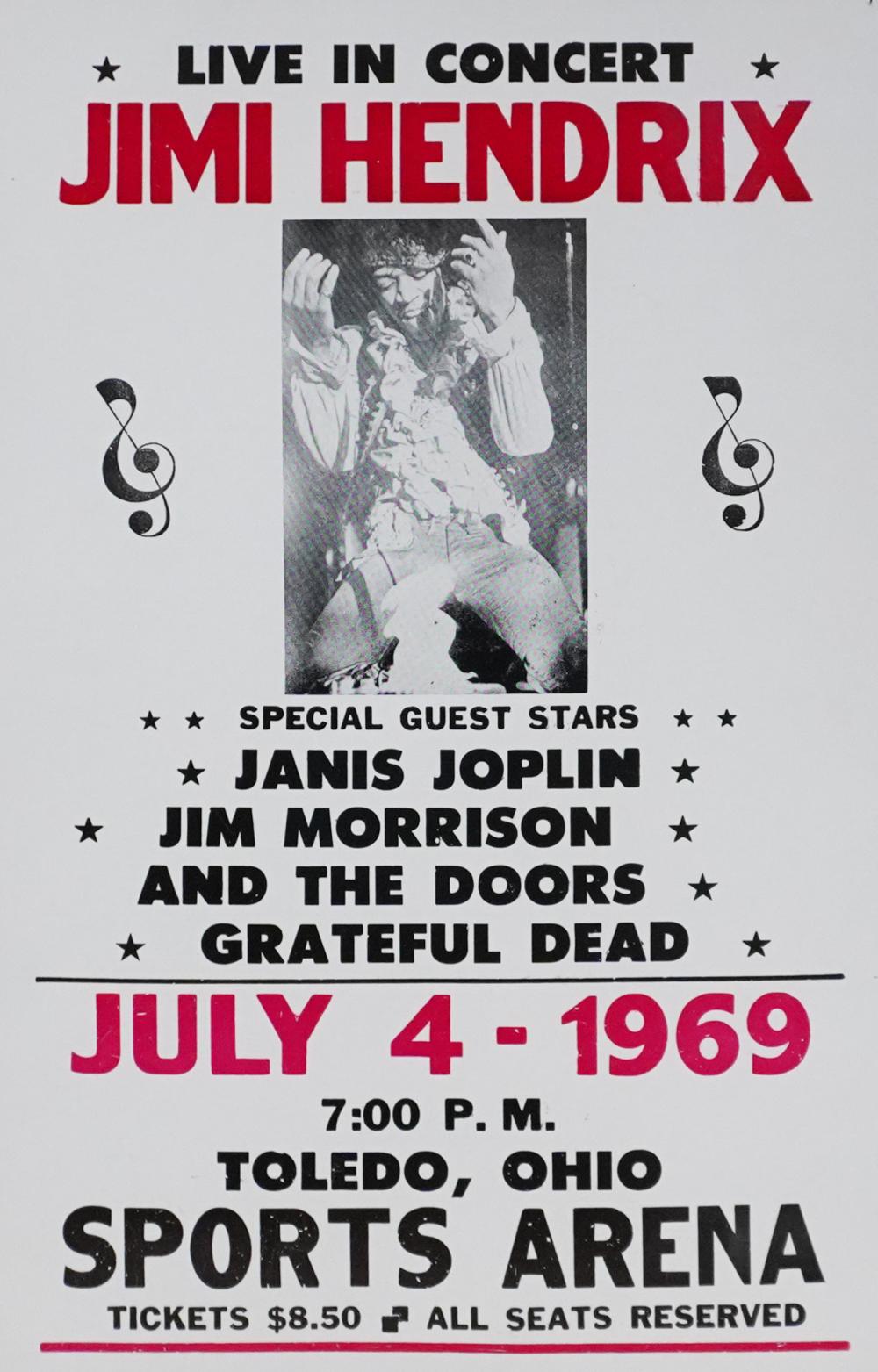 JIMI HENDRIX LIVE IN CONCERT,