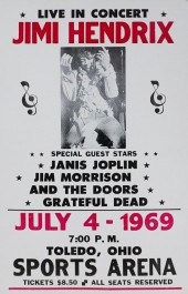 JIMI HENDRIX LIVE IN CONCERT,