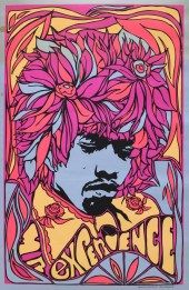JIMI HENDRIX ORIGINAL 1967 POS