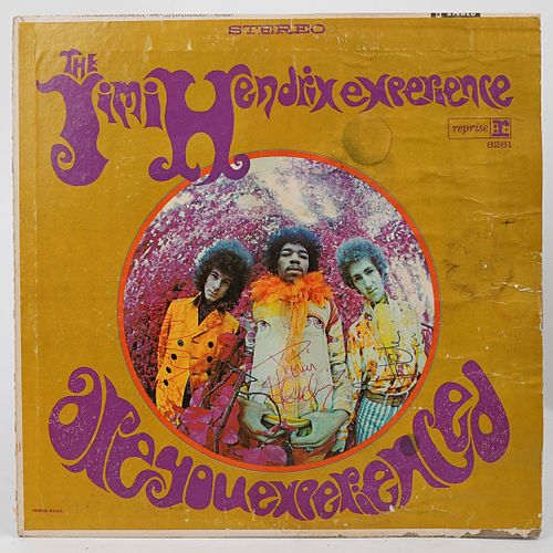 JIMI HENDRIX SIGNED LP