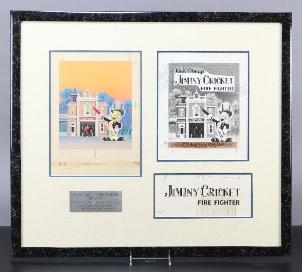 JIMINY CRICKET ORIGINAL ARTWORK,