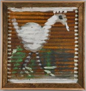 JIMMIE LEE SUDDUTH, ACRYLIC ON