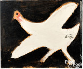 JIMMIE LEE SUDDUTH, OIL ON BOA