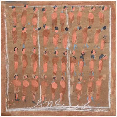 Jimmie Lee Sudduth painting