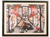 JIMMY W. SIGNED SURREALIST SER