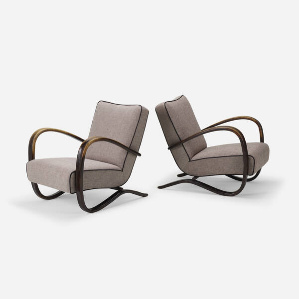 Jindrich Halabala. lounge chairs
