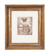 JIRI ANDERLE "GIRL AND MOTH" F