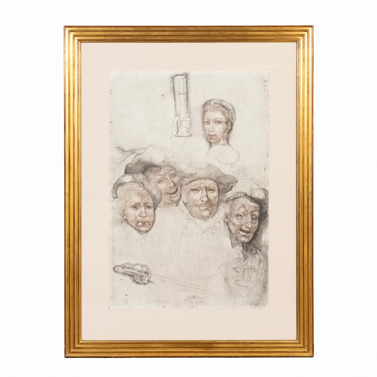 JIRI ANDERLE "REMBRANDT & SASKIA"