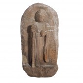 JIZO JAPANESE CARVED STONE BOD