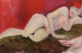 JJ KELLY PAINTING RECLINING FE