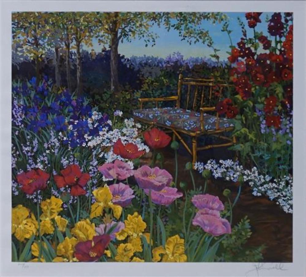 JJ. Powell, Tranquility, Serigraph,