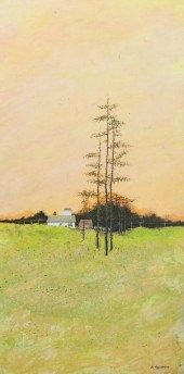 JL EGENSTAFER OIL ON MASONITE