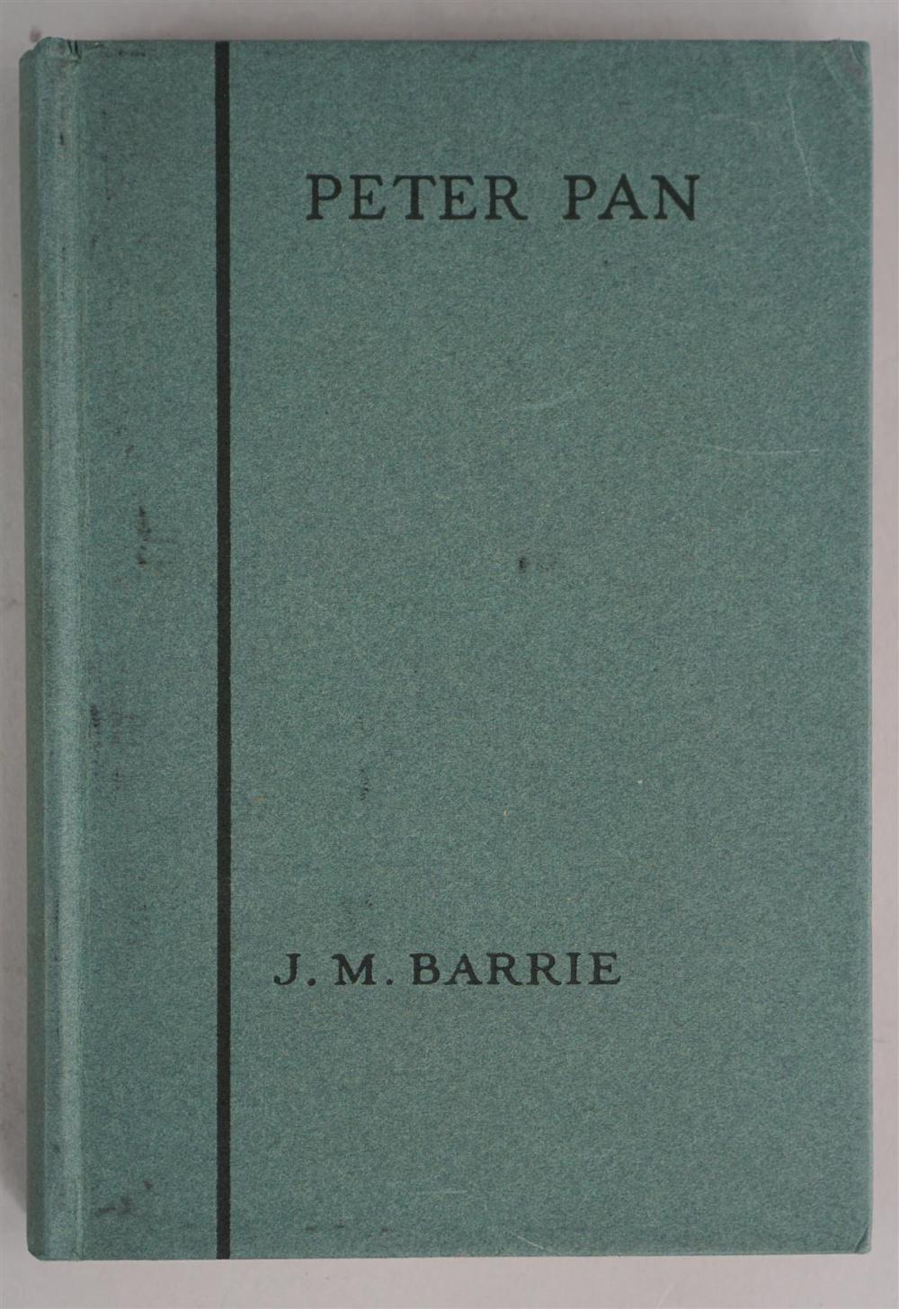 J.M. BARRIE. 'PETER PAN'J.M.