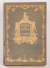 J.M. BARRIE "PETER & WENDY," F