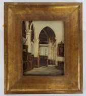 J.M. BREN: EDAM CHURCH - OIL O