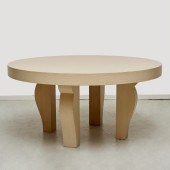 JM FRANK OAK CIRCULAR DINING T