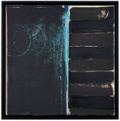 JM HENRY ABSTRACT PAINTING(Ame