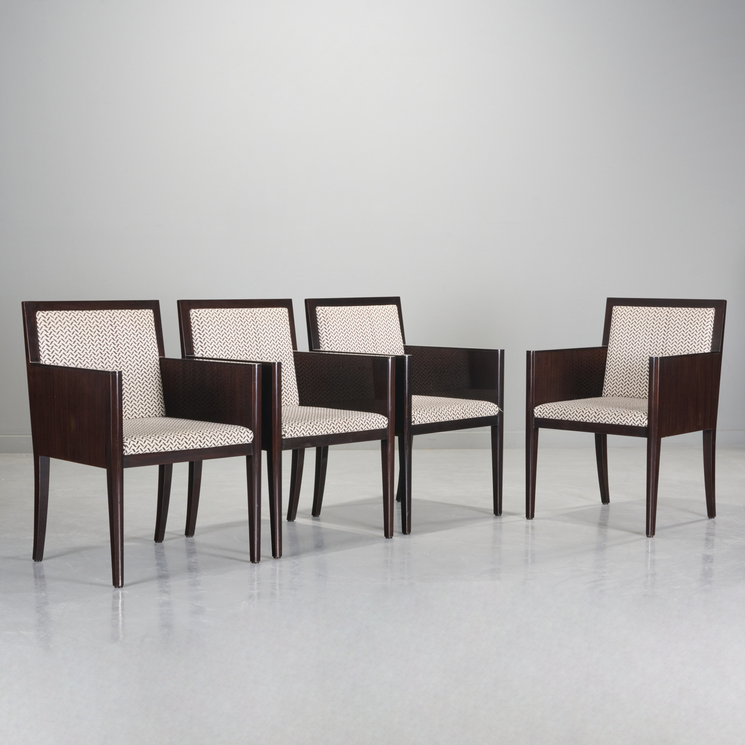 JMF STYLE BROWN LACQUERED