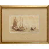 JMW TURNER (ATTRIB.), INKWASH