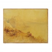 JMW TURNER (ATTRIB.), OIL ON C