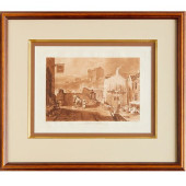 J.M.W. TURNER, ETCHING AND MEZ
