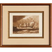 J.M.W. TURNER, ETCHING AND MEZ