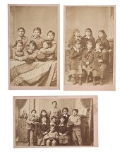 J.N. Choate CDVs of Students a