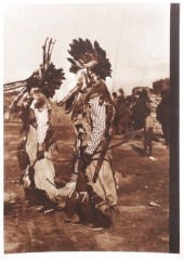 JO MORA HOPI MASKED OGRE PHOTO