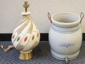 JO-WALLIS TABLE LAMP AND A ‘WA