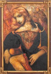 JOACHIM PROBST "BAD ANGEL" OIL