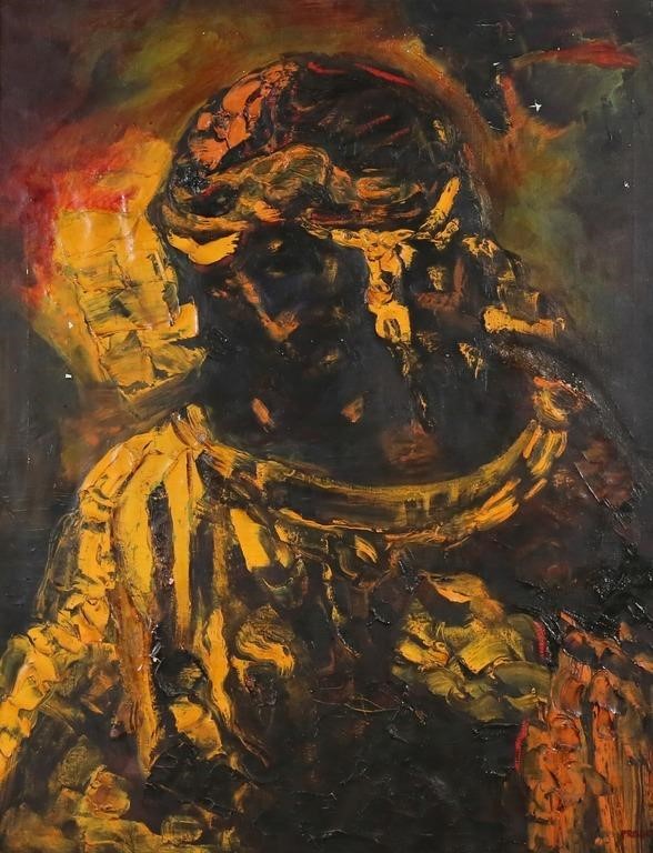 JOACHIM PROBST OIL ON CANVAS