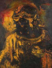 JOACHIM PROBST OIL ON CANVAS A