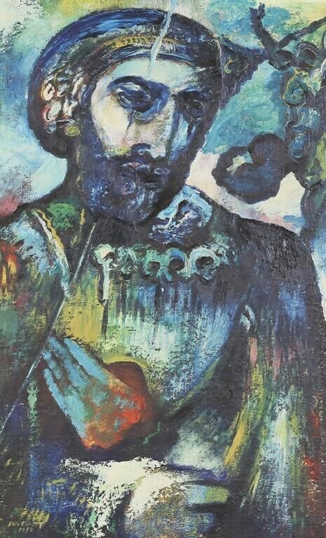 JOACHIM PROBST OIL ON MASONITE