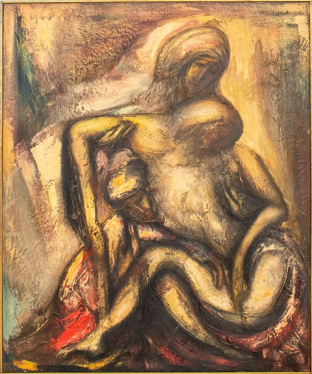 JOACHIM PROBST "ROSE PIETA" OIL