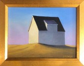 JOAN ALBAUGH OIL ON ARTIST BOA