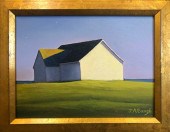 JOAN ALBAUGH OIL ON ARTIST BOA