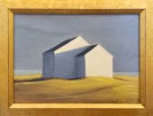 JOAN ALBAUGH OIL ON ARTIST BOA