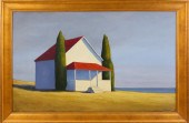 JOAN ALBAUGH OIL ON BOARD "THE
