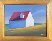 JOAN ALBAUGH OIL ON CANVAS BOA