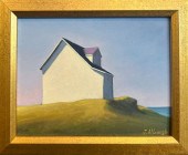 JOAN ALBAUGH OIL ON CANVAS BOA