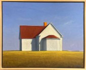 JOAN ALBAUGH OIL ON CANVAS "ON
