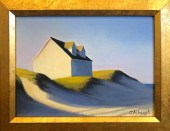 JOAN ALBAUGH OIL ON CANVAS BOA